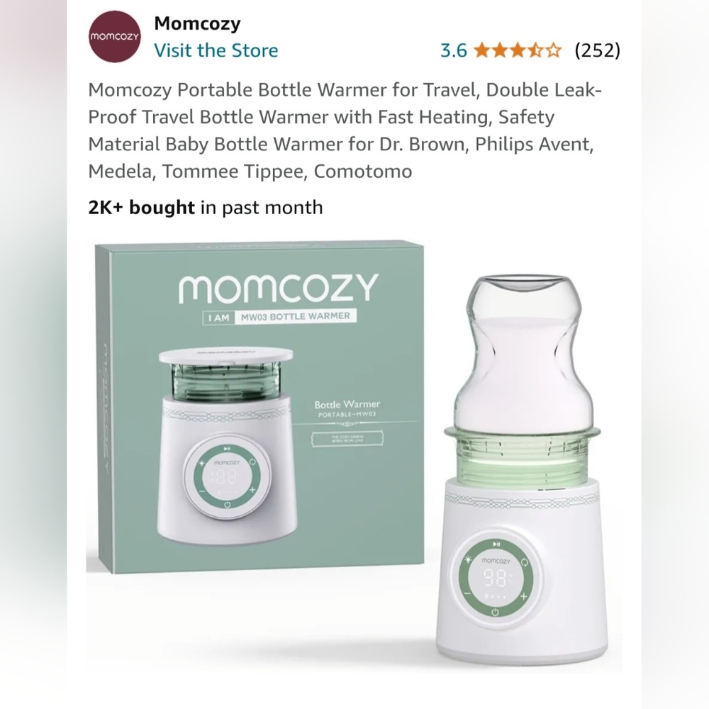 MomCozy Bottle Warmer